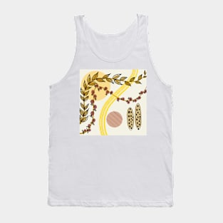 Boho Leaves Tank Top